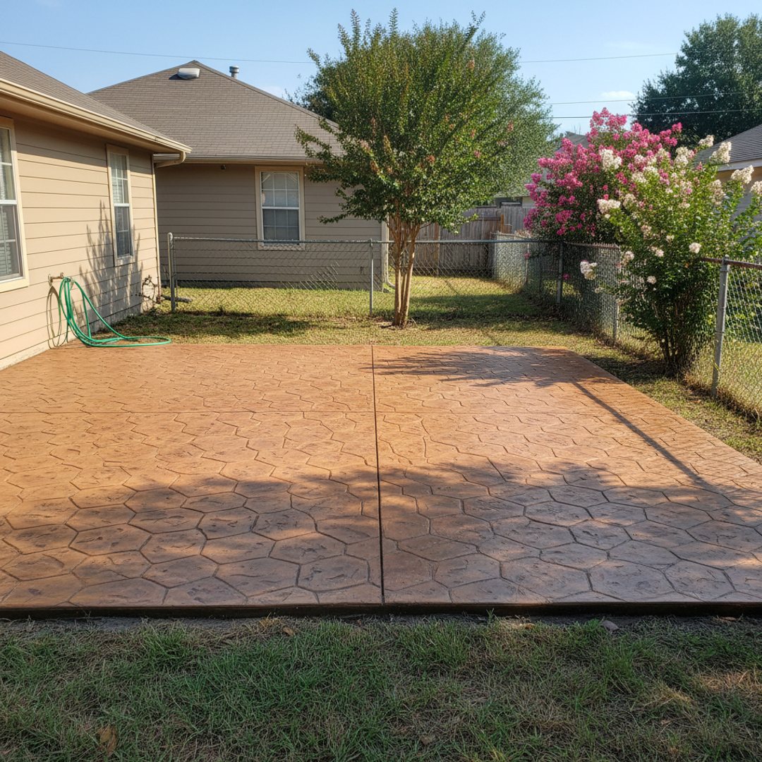 Retaining Walls completed by All Things Concrete Co in Wylie, TX