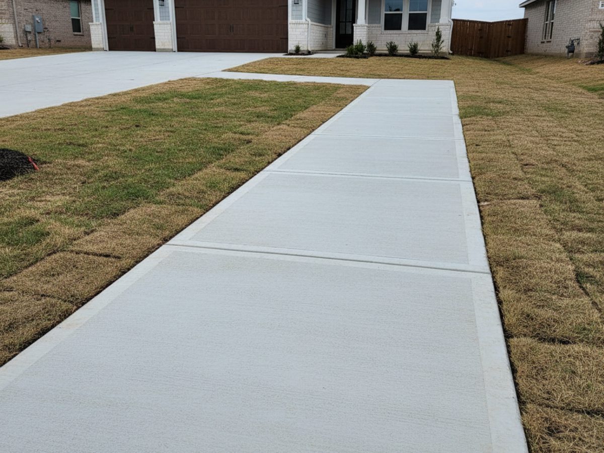 Concrete Repair completed by All Things Concrete Co in Garland, TX