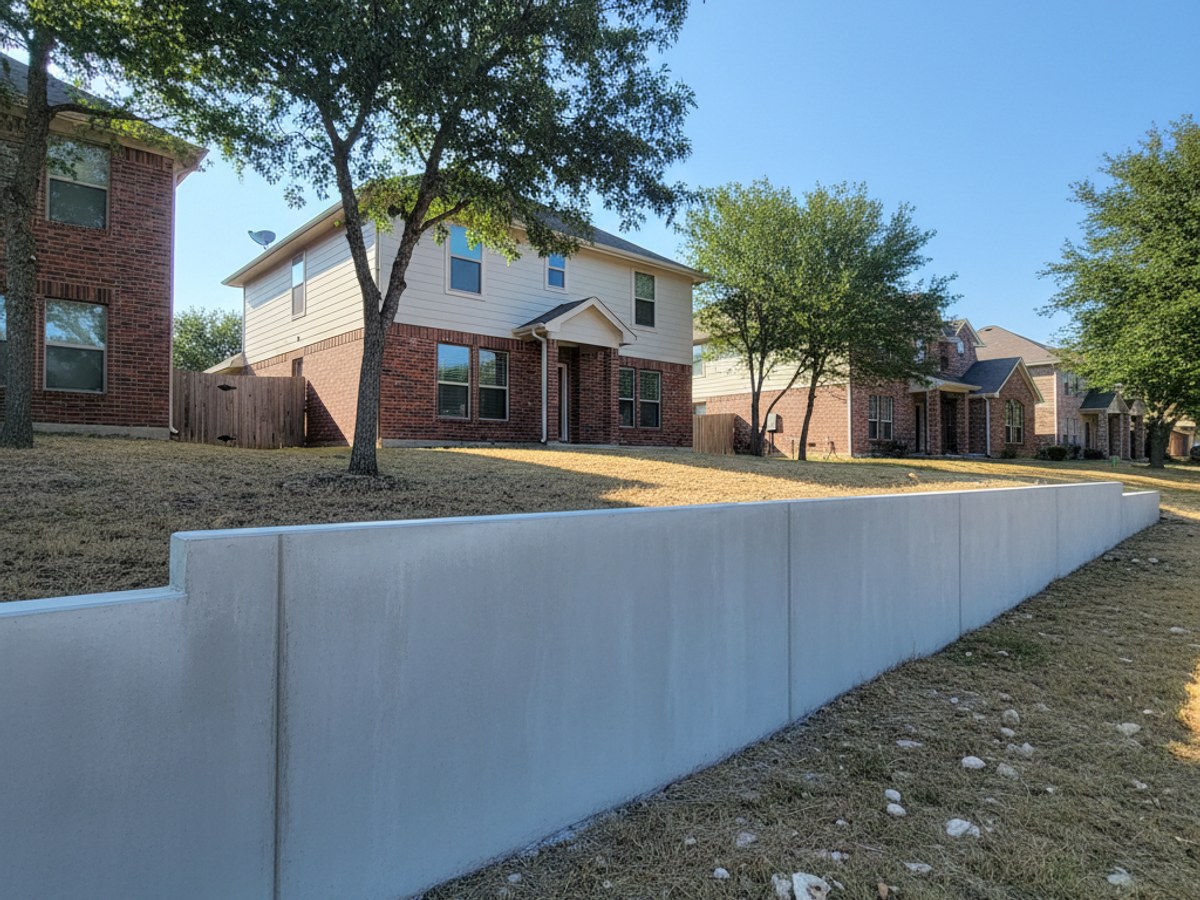 Foundation Slabs completed by All Things Concrete Co in Denton, TX